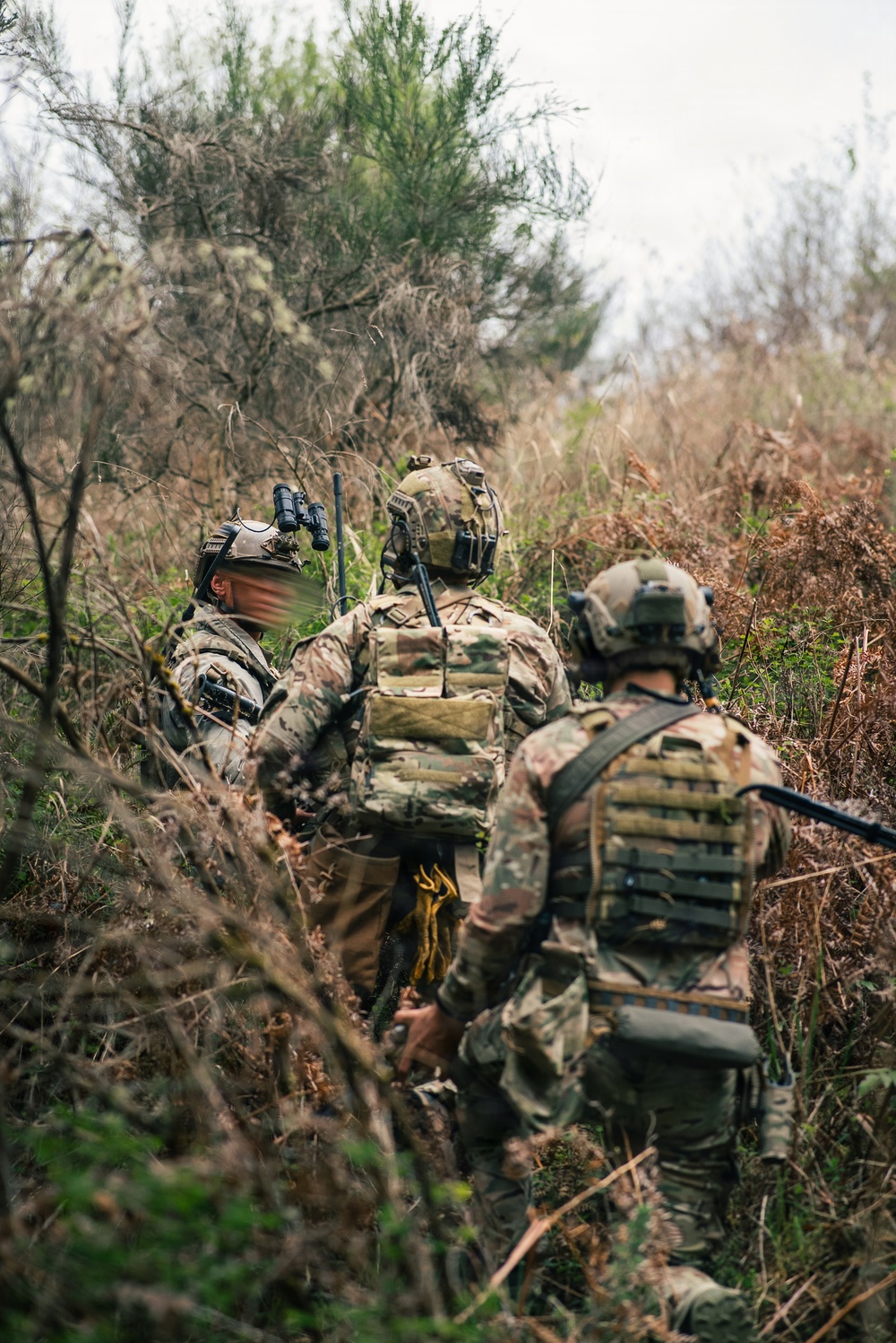 1st Special Forces Group (Airborne) conducts Maneuver Live Fire Exercise