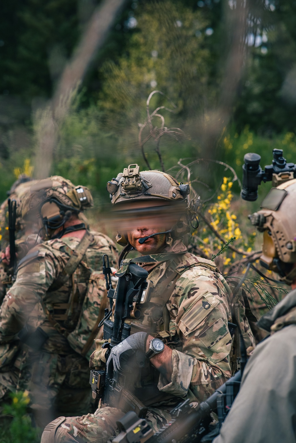 1st Special Forces Group (Airborne) conducts Maneuver Live Fire Exercise