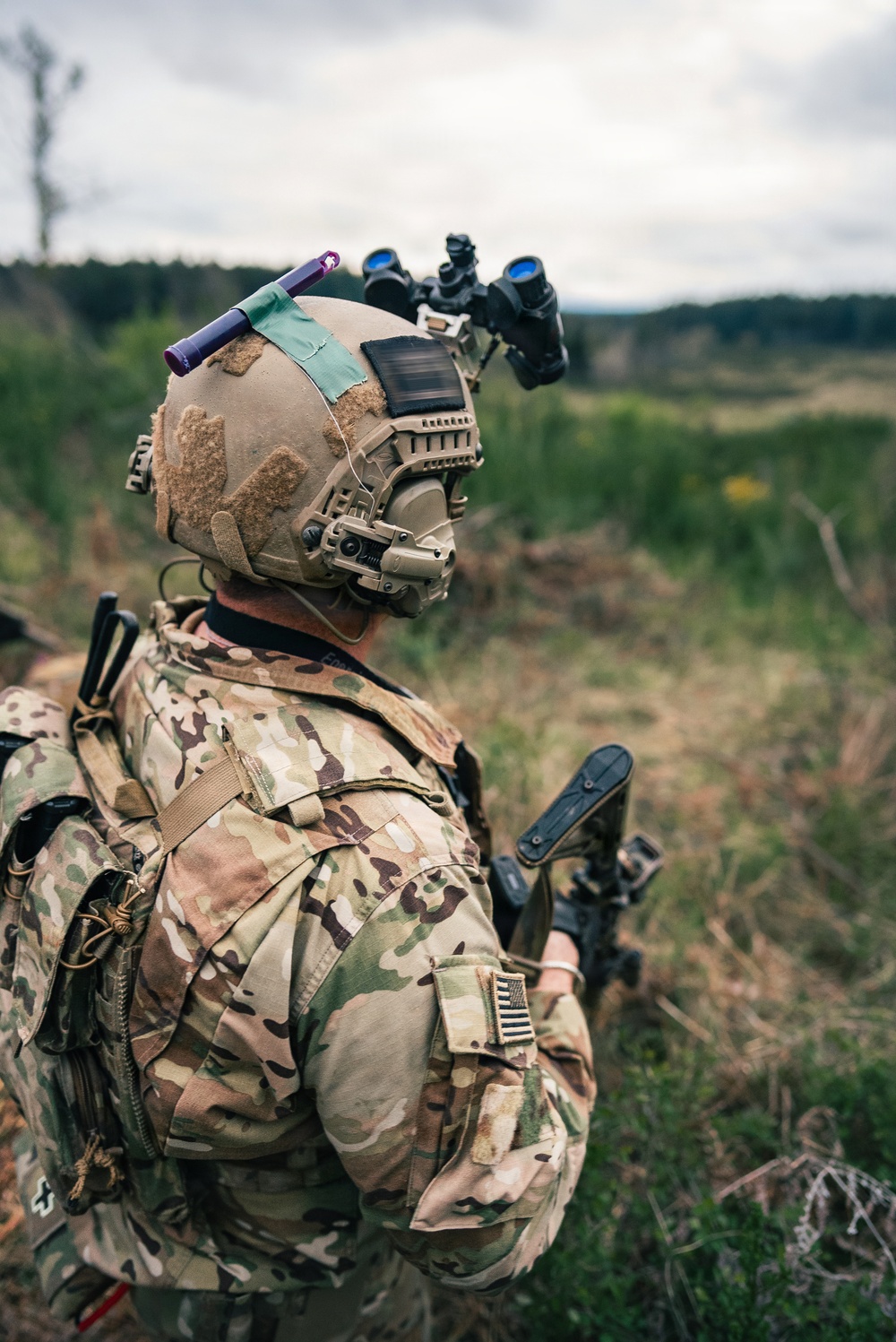 1st Special Forces Group (Airborne) conducts Maneuver Live Fire Exercise