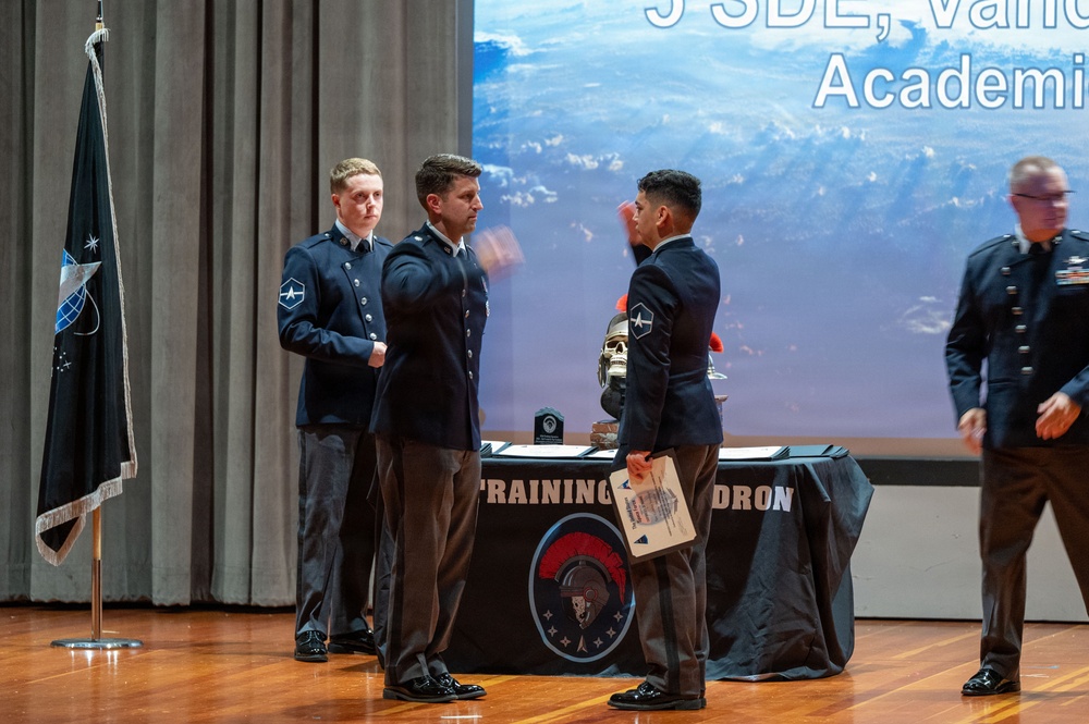 533rd Training Squadron Guardian Students Graduate at Vandenberg SFB