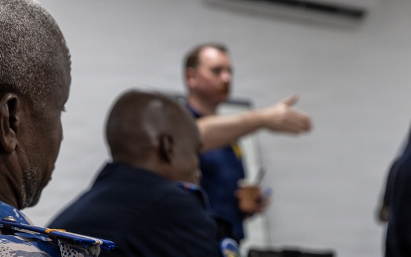 Ivorian law enforcement learn interview techniques during Flintlock 26