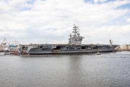 USS Dwight D. Eisenhower completes Planned Incremental Availability at Norfolk Naval Shipyard