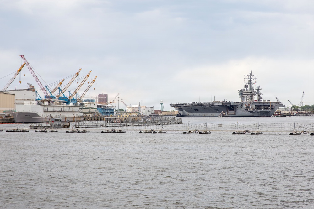 USS Dwight D. Eisenhower completes Planned Incremental Availability at Norfolk Naval Shipyard