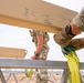 Airmen construct protective overhead cover in CENTCOM AOR