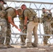 Airmen construct protective overhead cover in CENTCOM AOR