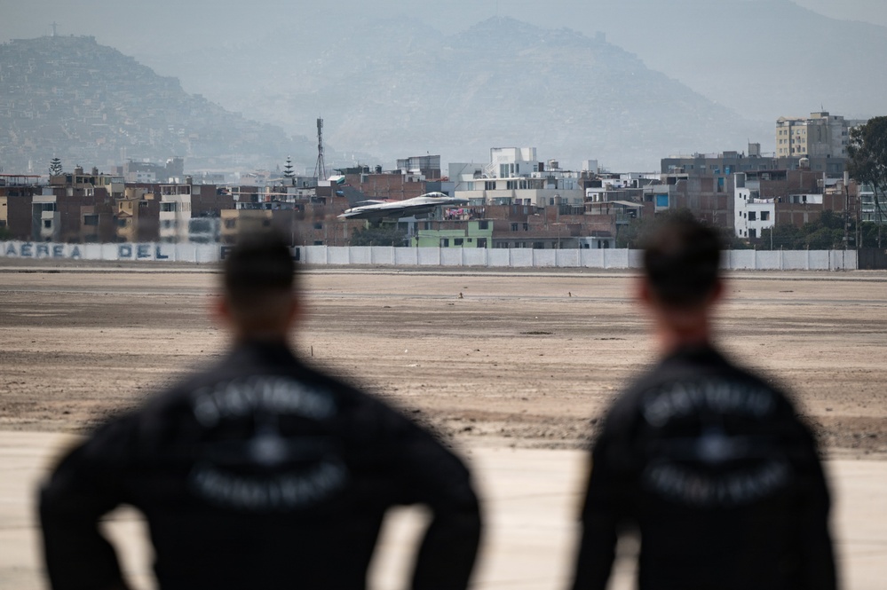 Viper Demo practice day in Lima, Peru