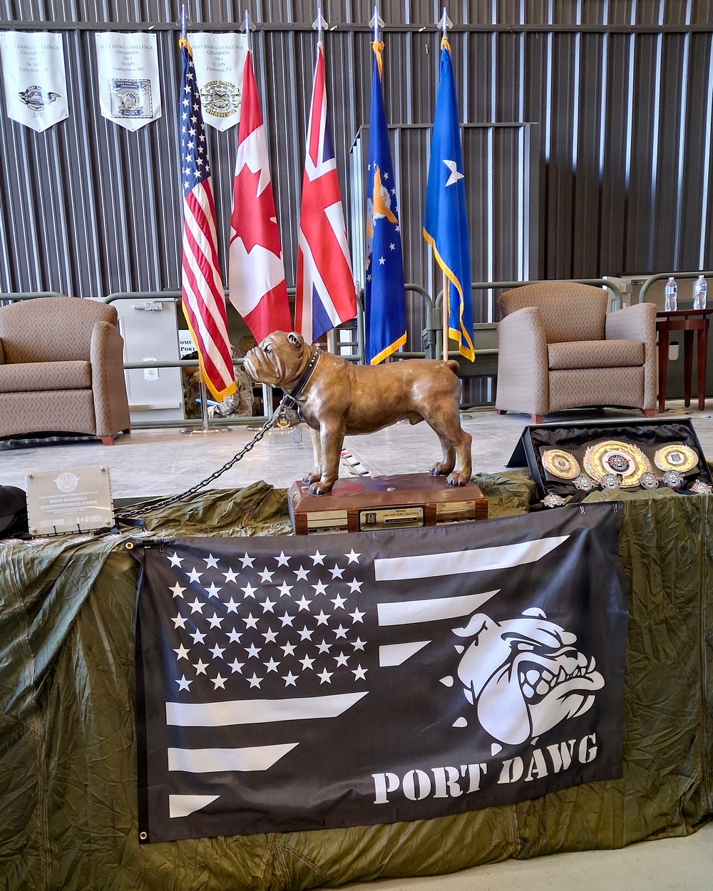 The 72nd Aerial Port Squadron participates in 2026 Port Dawg Challenge