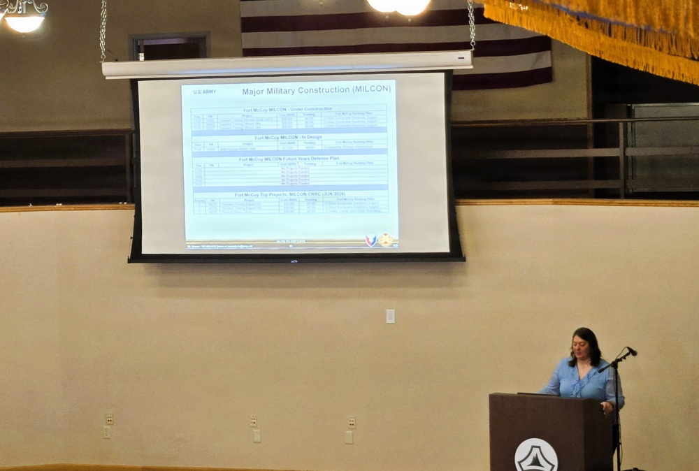 Fort McCoy holds April 2026 session of Installation Real Property Planning Board; latest project news, more discussed