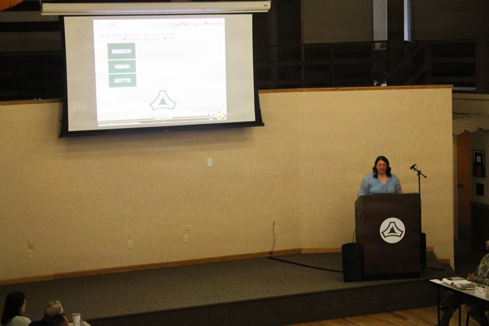 Fort McCoy holds April 2026 session of Installation Real Property Planning Board; latest project news, more discussed