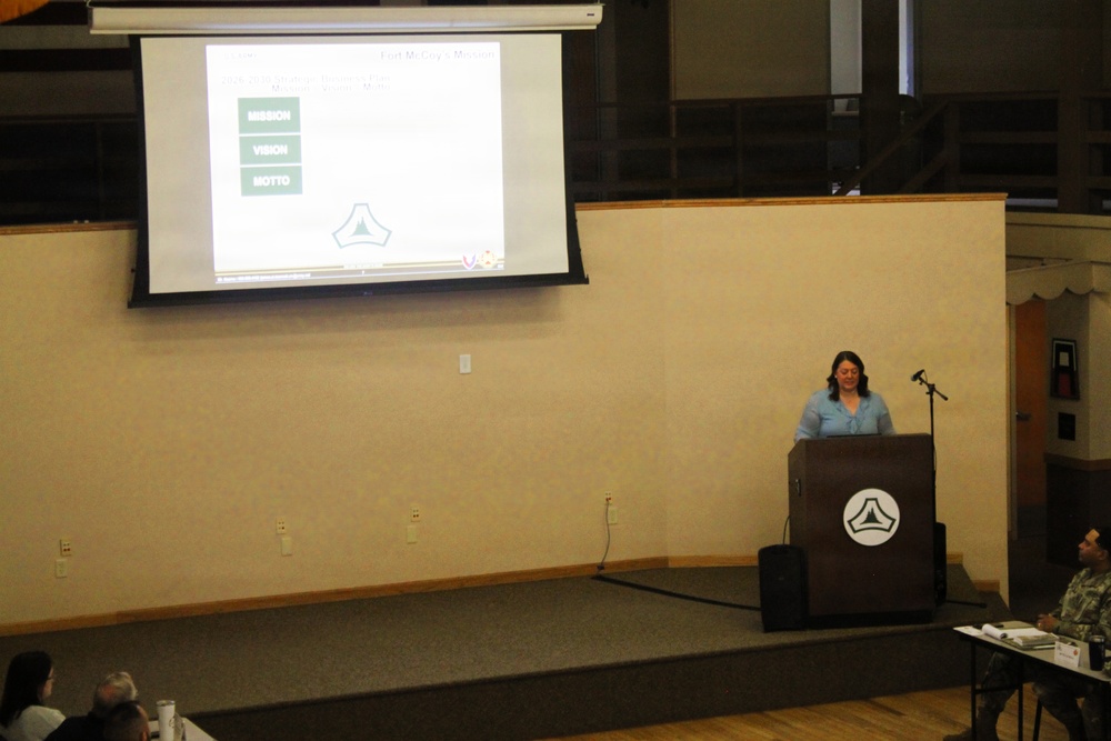 Fort McCoy holds April 2026 session of Installation Real Property Planning Board; latest project news, more discussed