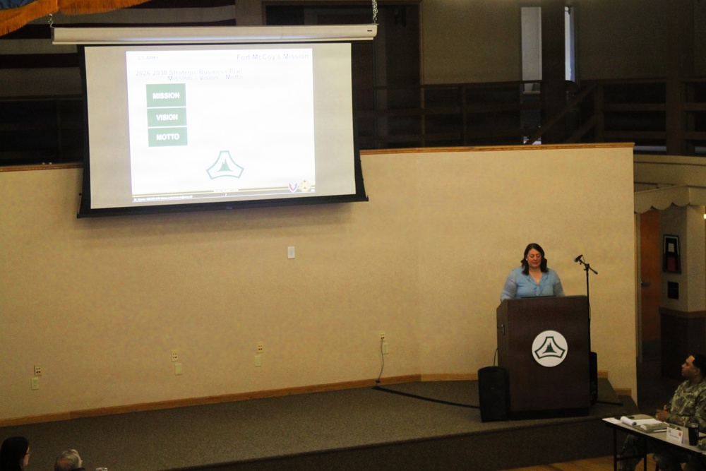 Fort McCoy holds April 2026 session of Installation Real Property Planning Board; latest project news, more discussed