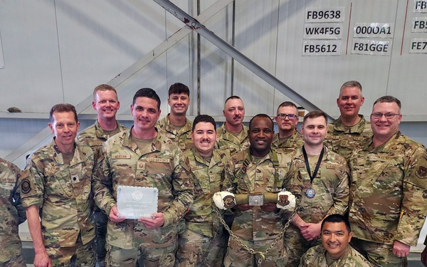 The 72nd Aerial Port Squadron participates in 2026 Port Dawg Challenge