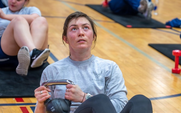 341st FSS Airmen maintain mission readiness through physical training