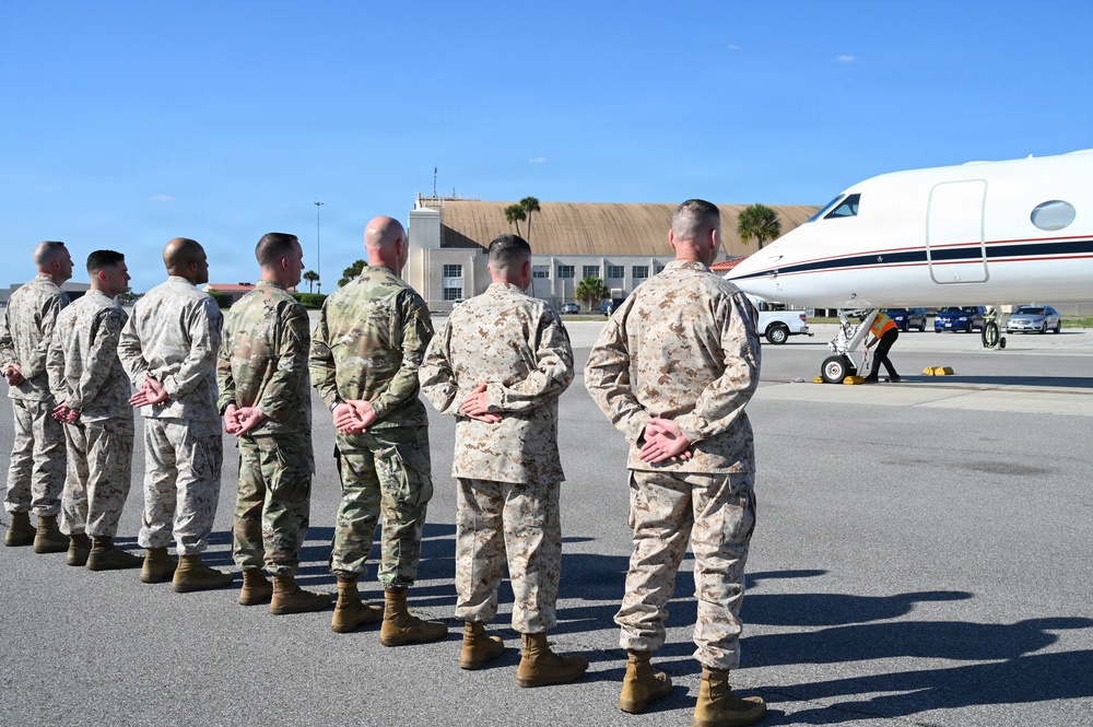 General Eric M. Smith visits MacDill