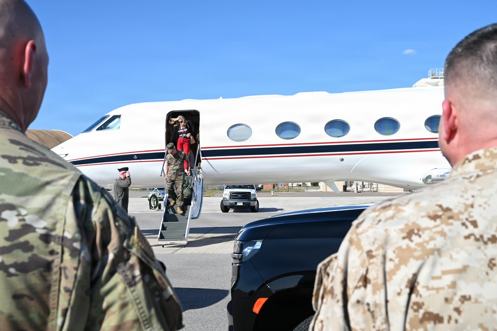 General Eric M. Smith visits MacDill