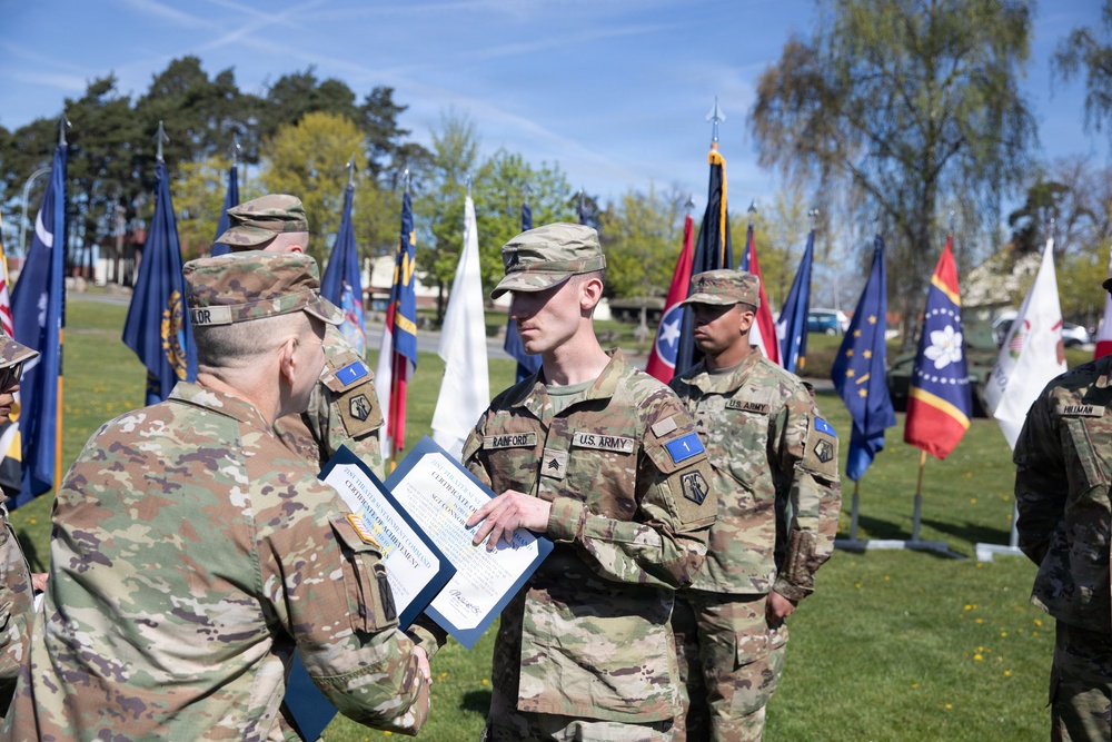 21st Theater Sustainment Command Best Squad Competition