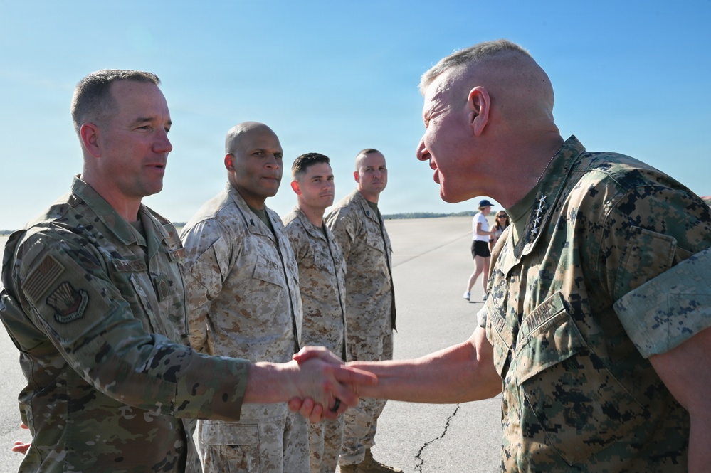 General Eric M. Smith visits MacDill