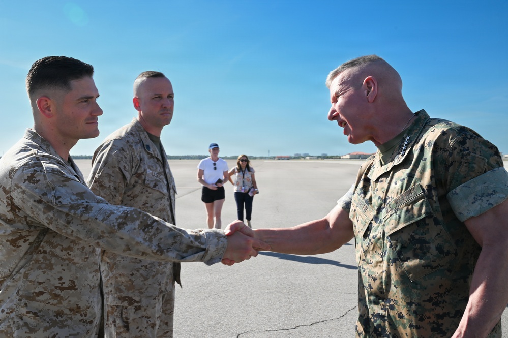 General Eric M. Smith visits MacDill