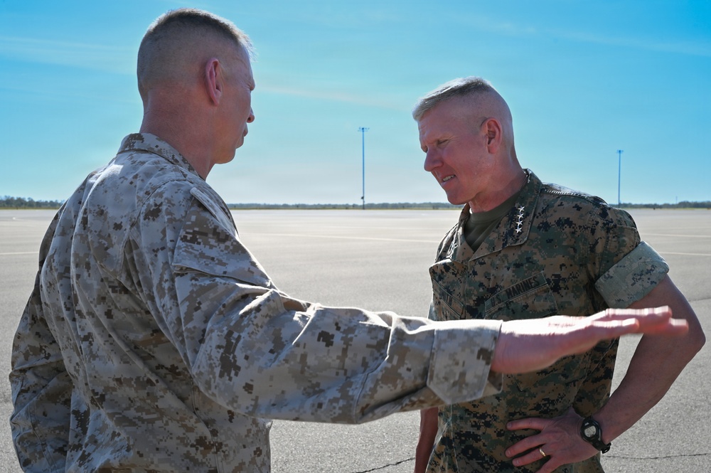 General Eric M. Smith visits MacDill