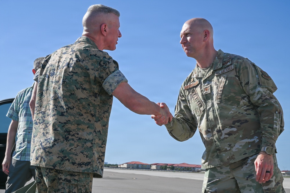 General Eric M. Smith visits MacDill