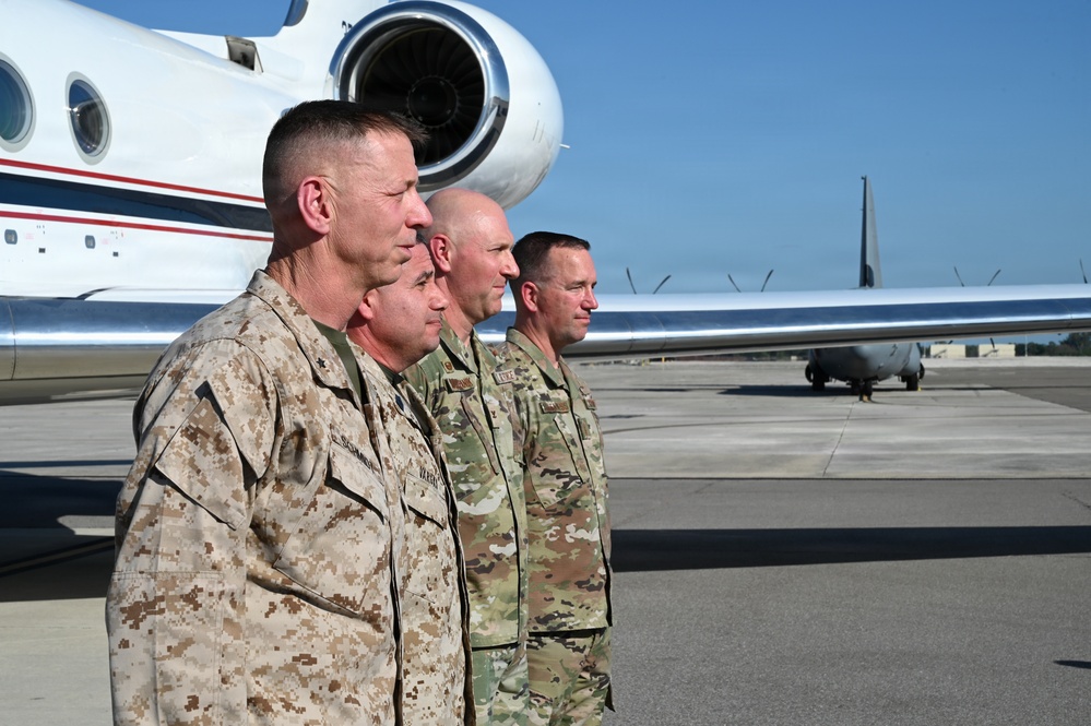 General Eric M. Smith visits MacDill