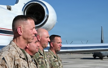 General Eric M. Smith visits MacDill