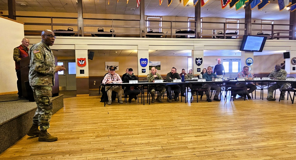 Fort McCoy holds April 2026 meeting of Safety &amp; Occupational Health Advisory Council