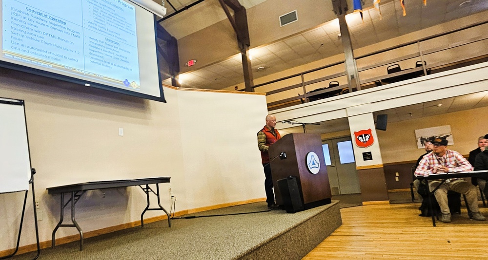 Fort McCoy holds April 2026 meeting of Safety &amp; Occupational Health Advisory Council