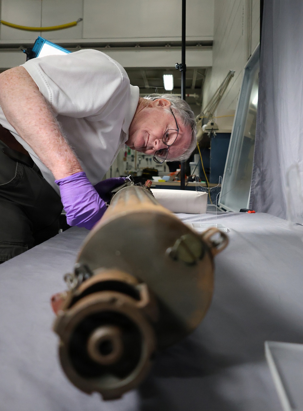 History in his hands: Volunteer preserves the past at ANAD