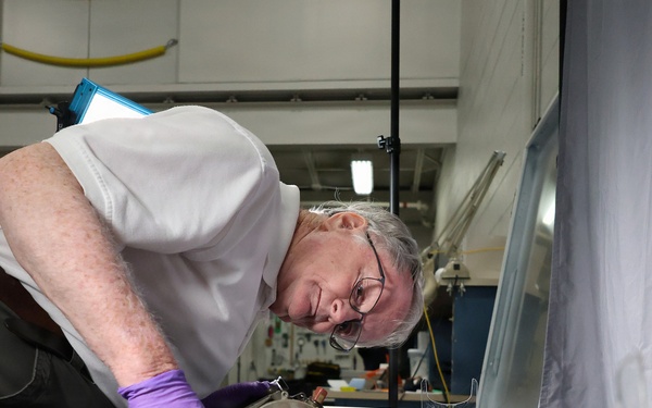 History in his hands: Volunteer preserves the past at ANAD
