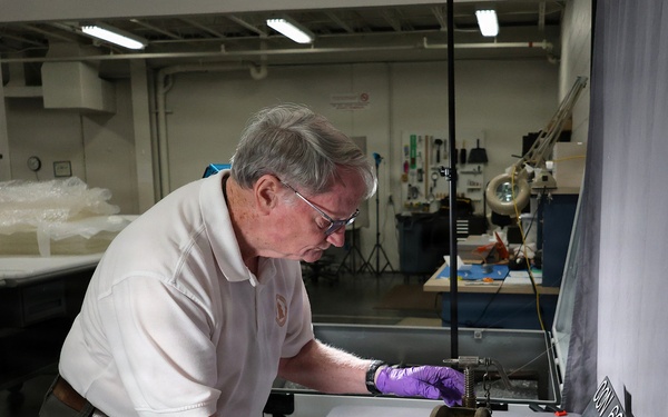 History in his hands: Volunteer preserves the past at ANAD