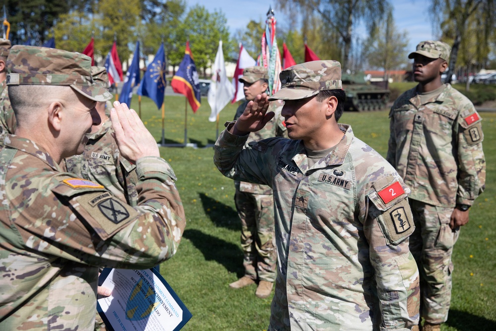 21st Theater Sustainment Command Best Squad Competition