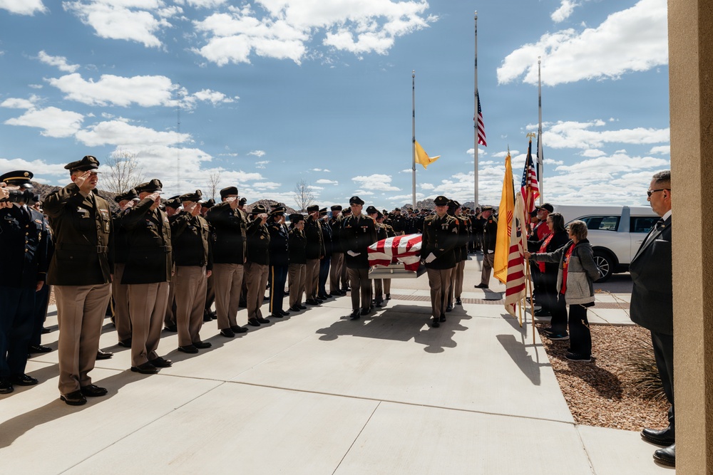 7th Infantry Division Participate in the Repatriation of Sgt. Celestino Chavez Jr.