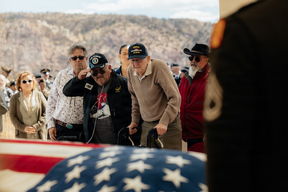 7th Infantry Division Participate in the Repatriation of Sgt. Celestino Chavez Jr.