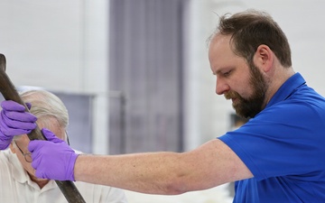 History in his hands: Volunteer preserves the past at ANAD