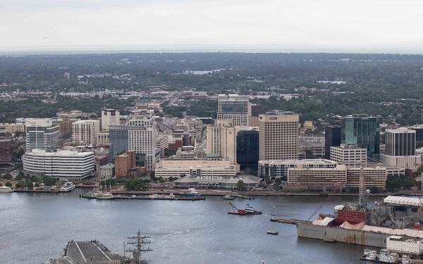 IKE departs for Sea Trials