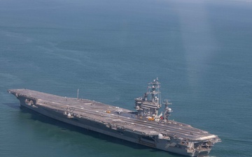 IKE departs for Sea Trials