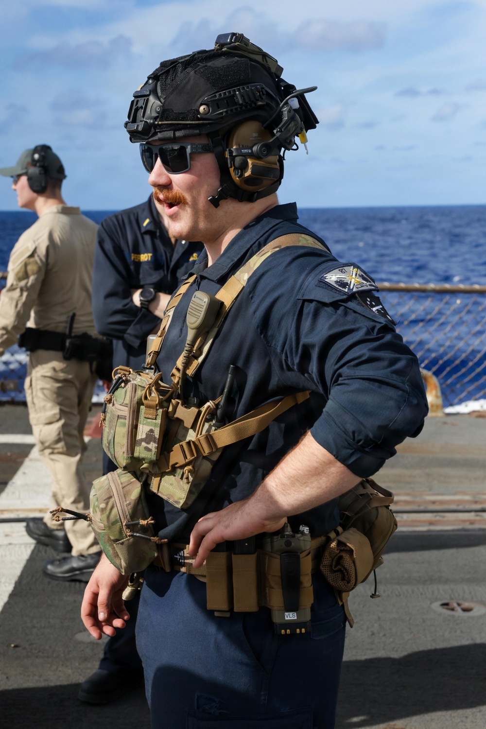 Live Fire Exercises Aboard USS Mason (DDG 87)