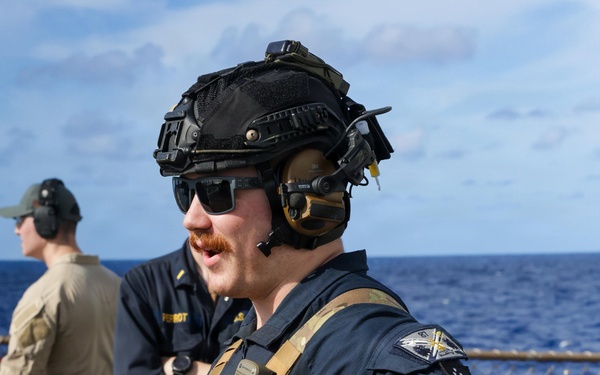 Live Fire Exercises Aboard USS Mason (DDG 87)