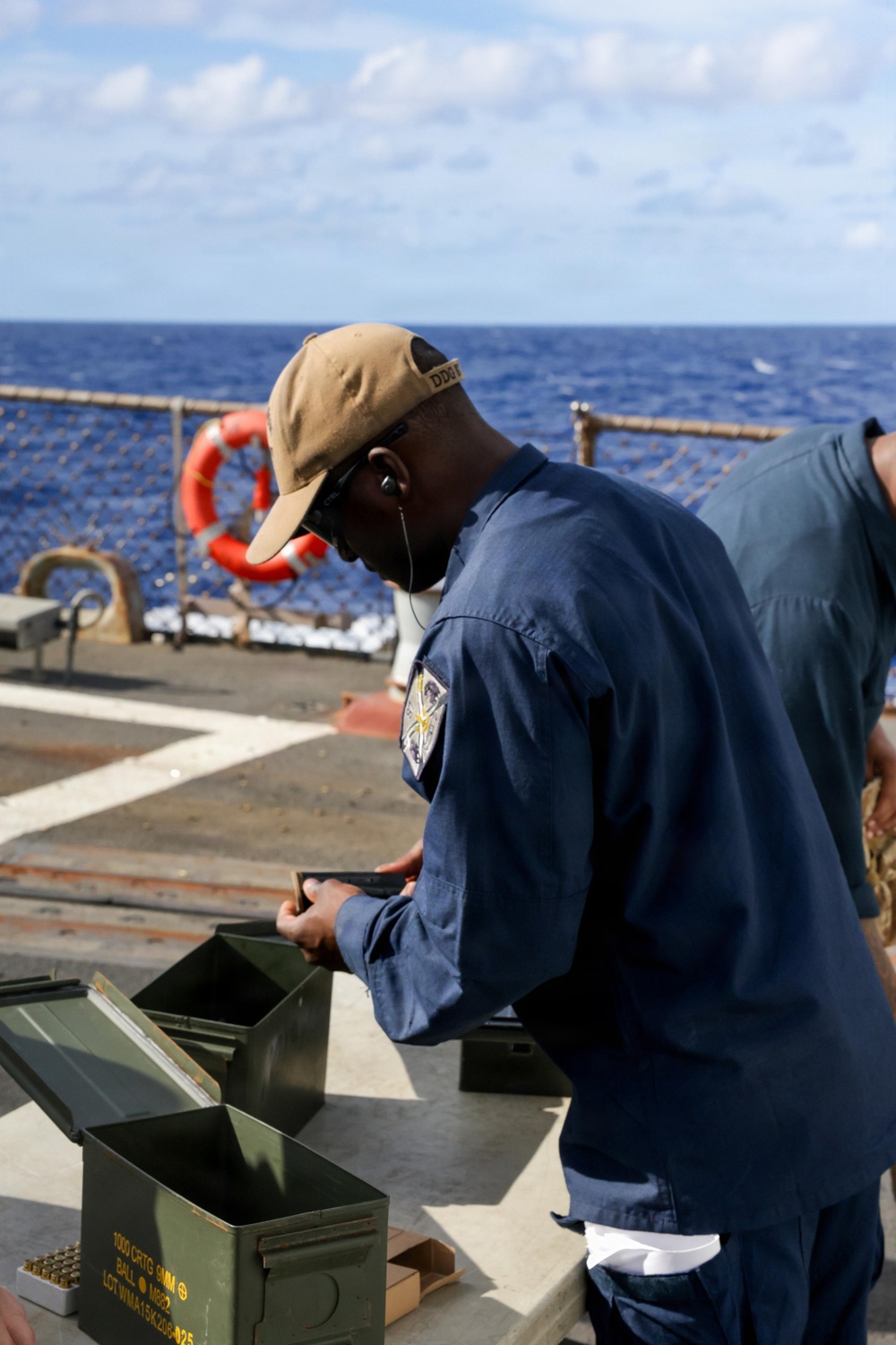 Live Fire Exercises Aboard USS Mason (DDG 87)