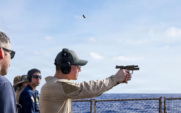 Live Fire Exercises Aboard USS Mason (DDG 87)