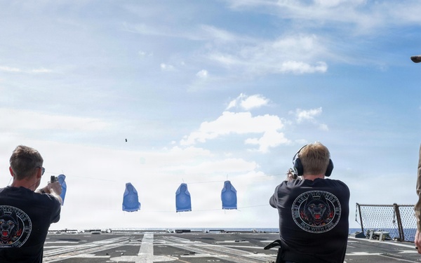 Live Fire Exercises Aboard USS Mason (DDG 87)