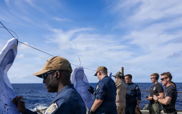 Live Fire Exercises Aboard USS Mason (DDG 87)