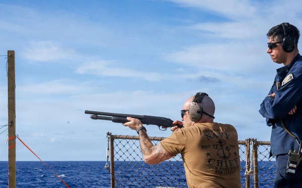Live Fire Exercises Aboard USS Mason (DDG 87)