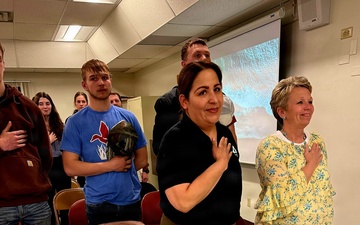 Fort McCoy personnel support April 2026 MOMC visit to Tomah School Board meeting