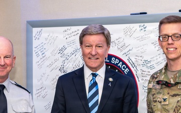 U.S. Representative Mike Rogers, chairman of the HASC, visits National Space Defense Center