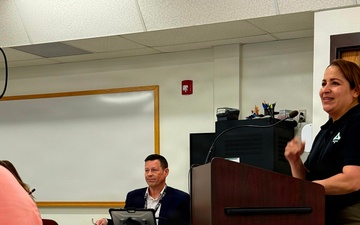 Fort McCoy personnel support April 2026 MOMC visit to Tomah School Board meeting