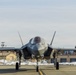 U.S. Marines with VMFA-542 prepare F-35B Lightning II aircraft for familiarization flight