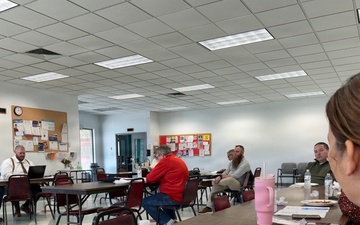 Fort McCoy leaders, personnel support April 2026 meeting at Sparta Chamber of Commerce