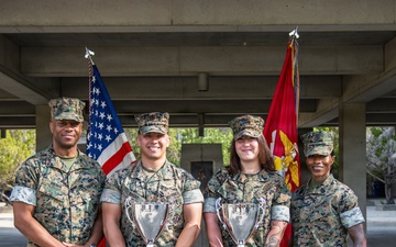 U.S. Marines Awarded Male and Female Athlete of the Year